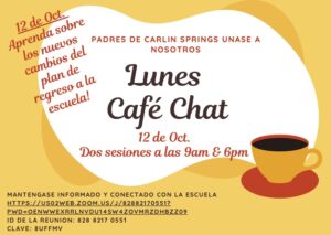 Coffee Chat Oct 12 Spanish Carlin Springs