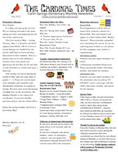 May Newsletter (1)