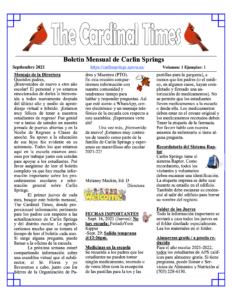 The Cardinal Times October Edition