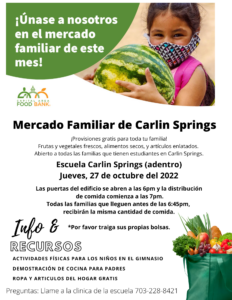 Family Market Flyer October 2022 Spanish