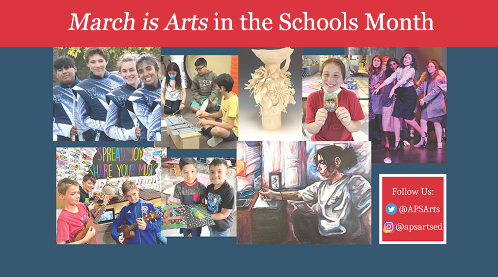 Carlin Springs celebrates the Arts this month!