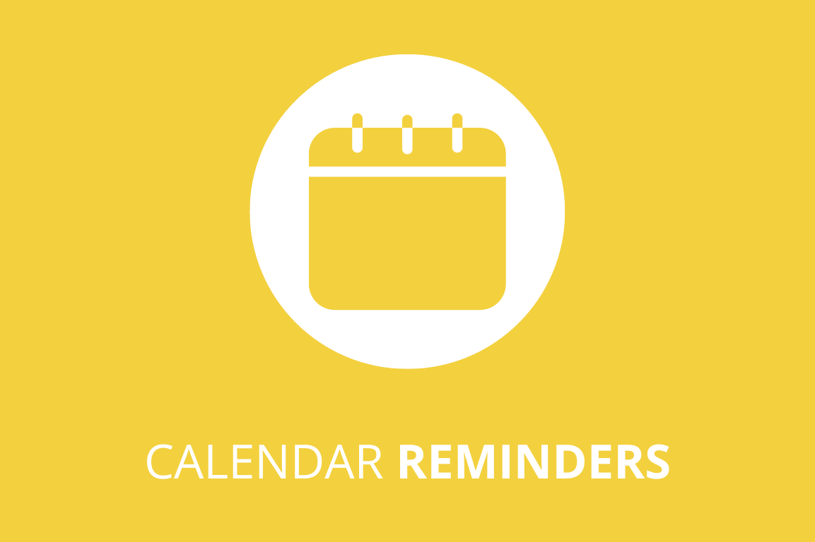 Calendar Reminders