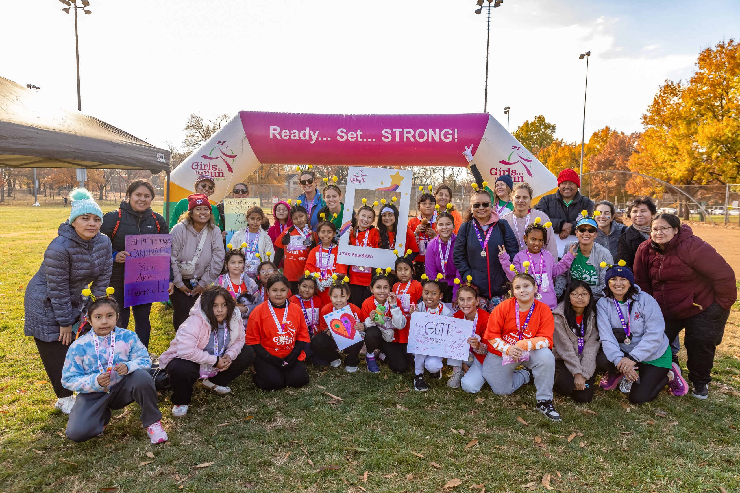Carlin Springs 2025 Girls on the Run Team