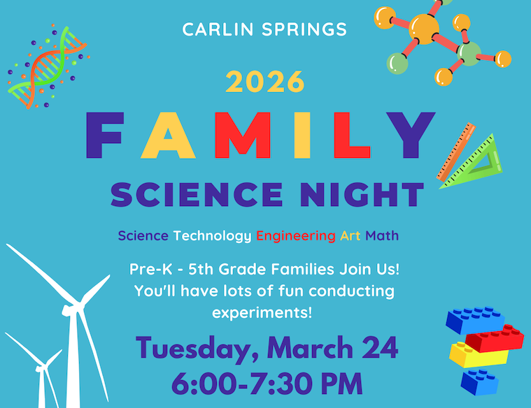 Family Science Night Flyer